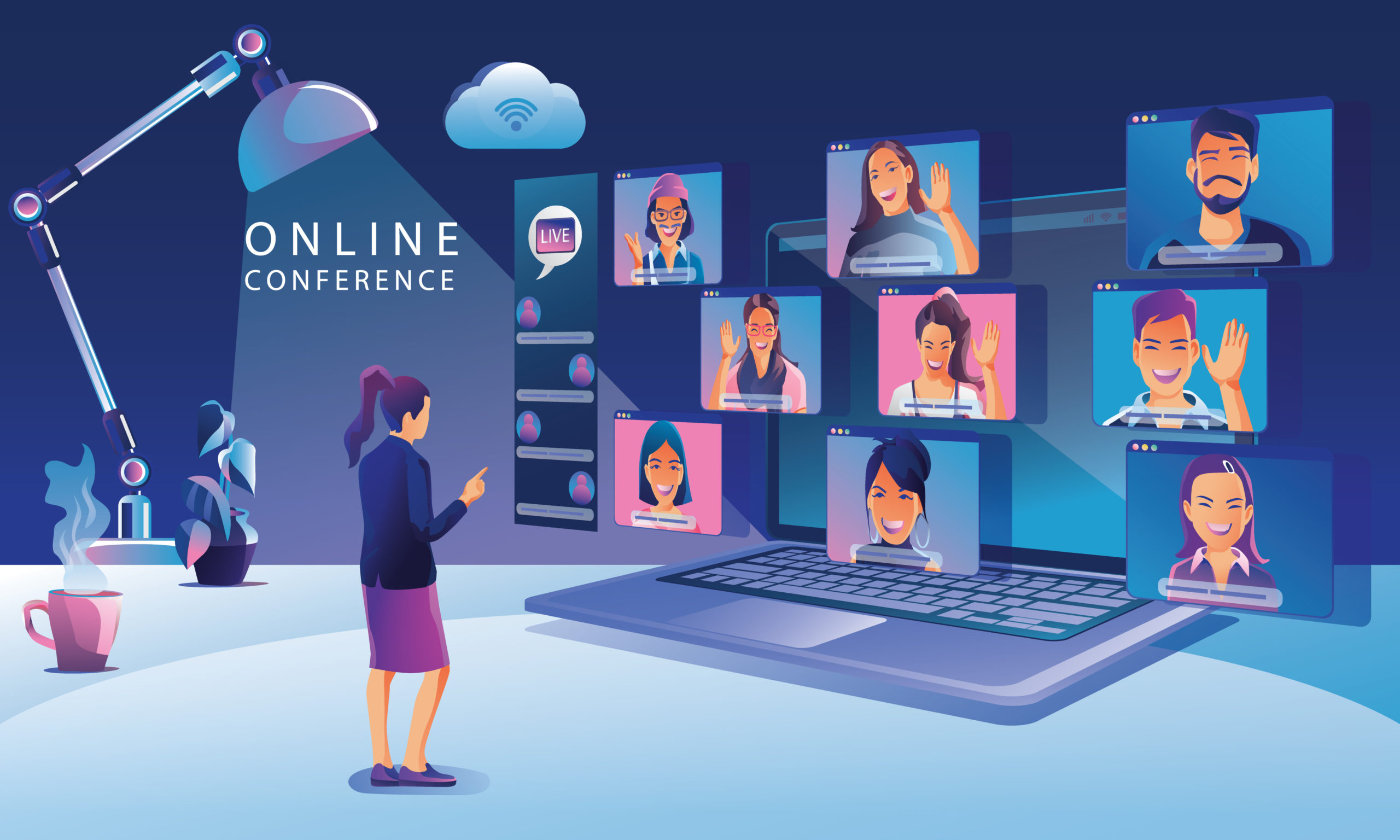virtual conference