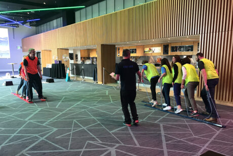 Staff at Krypton Factor, Team Building event