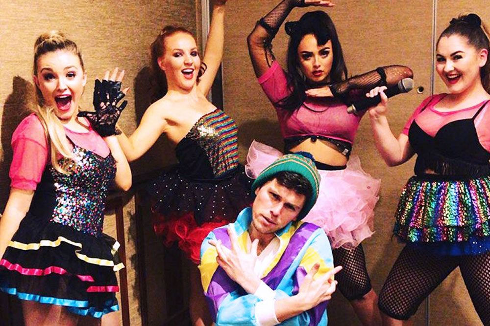 Back to the 80's themed event