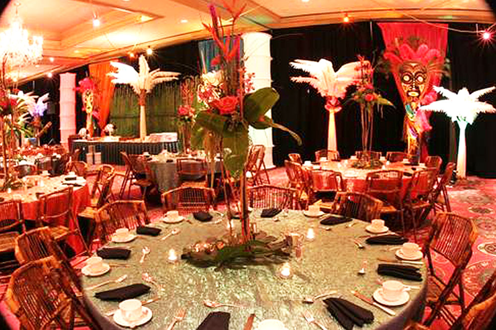 Caribbean theme dinner