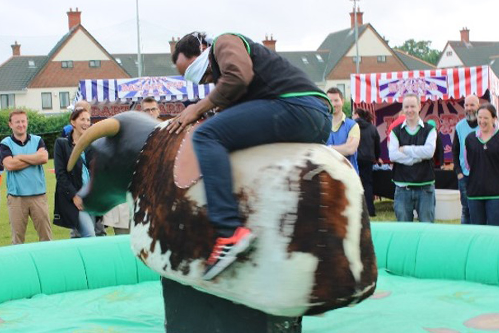 Fun at Traditional Carnival event