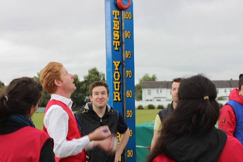 Games at Traditional Carnival event