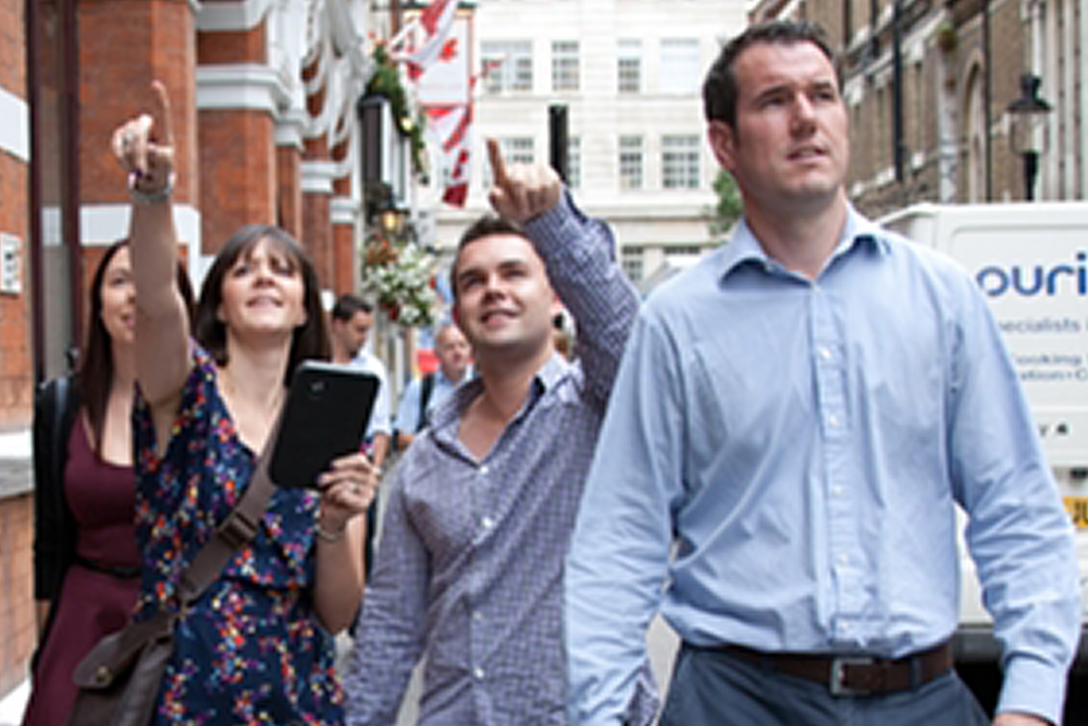 staff at Team Treasure Hunt