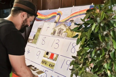 Man at The Bigger Picture, Team Building event