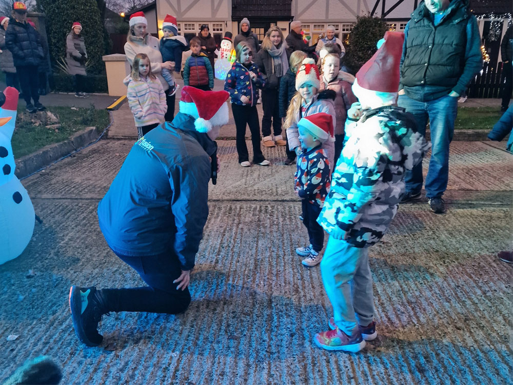 Kids at CERTA Magical Christmas Campaign