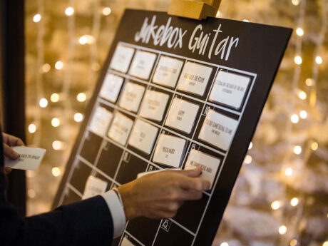 Set up at Legends Unplugged