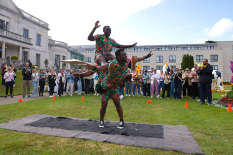 Entertainment for staff at Corporate Summer BBQ event