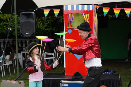 Entertainment at Family Fun Day