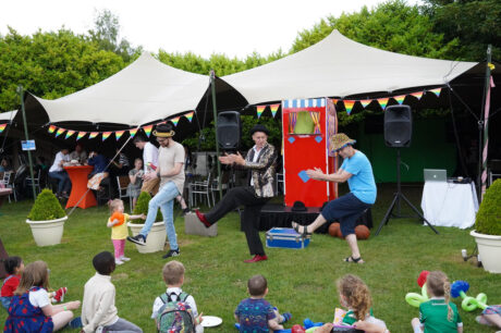 Taking part at Family Fun Day