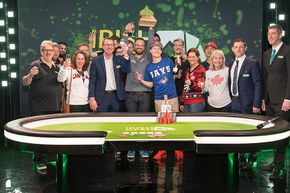Staff at Irish Poker event