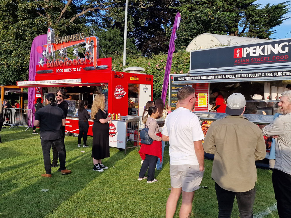 Event Food stalls at Summer Festival Party